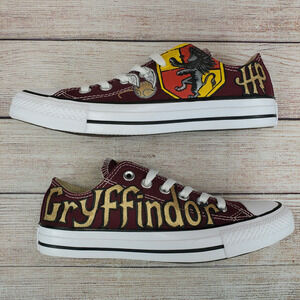 Converse Chuck Taylor All Star Low Harry Potter Gryffindor Women's Size 7.5
